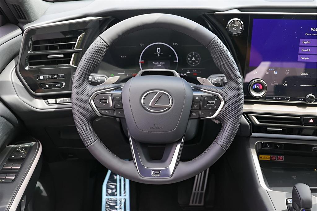 new 2025 Lexus TX 500h car, priced at $73,470