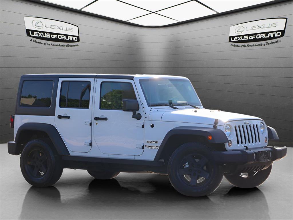 used 2016 Jeep Wrangler Unlimited car, priced at $17,649