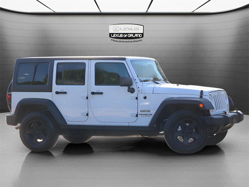 used 2016 Jeep Wrangler Unlimited car, priced at $17,649