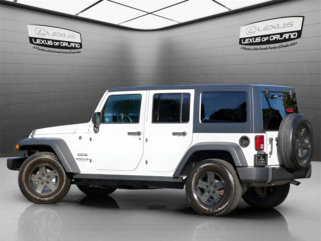 used 2016 Jeep Wrangler Unlimited car, priced at $17,649