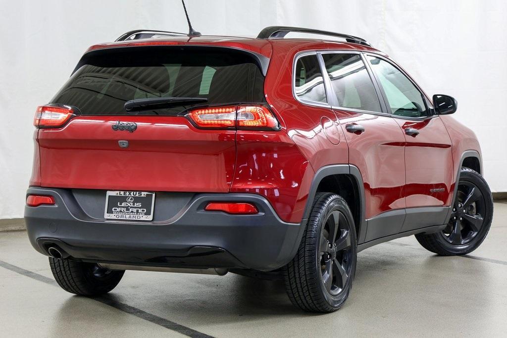 used 2017 Jeep Cherokee car, priced at $15,500