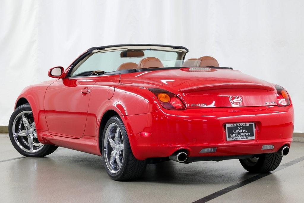 used 2002 Lexus SC 430 car, priced at $15,940