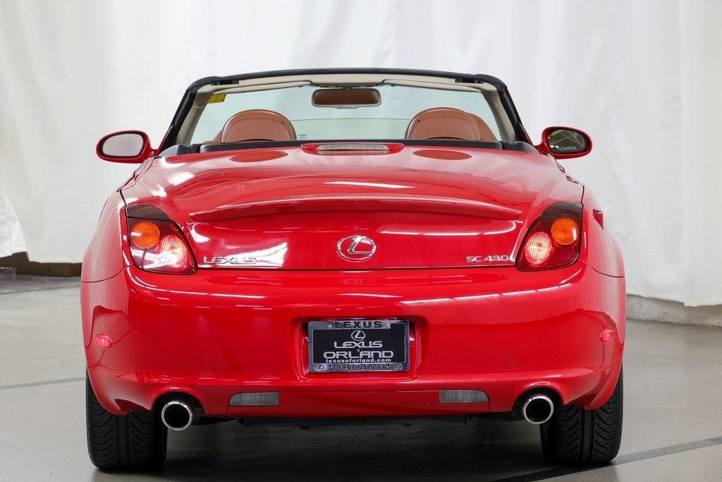 used 2002 Lexus SC 430 car, priced at $15,940