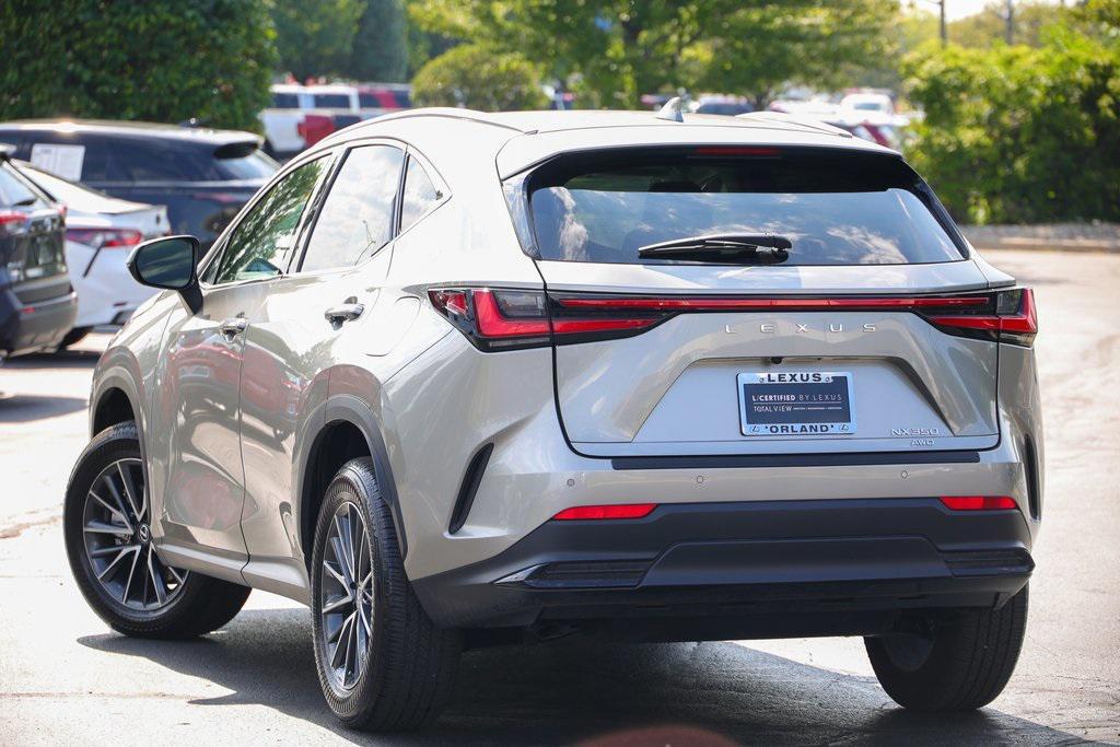 used 2025 Lexus NX 350 car, priced at $51,990