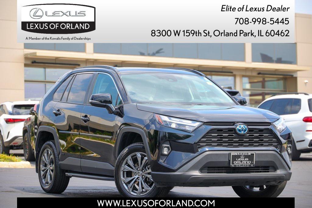 used 2022 Toyota RAV4 Hybrid car, priced at $33,706