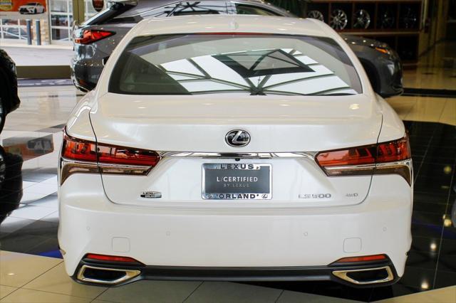 used 2020 Lexus LS 500 car, priced at $53,429