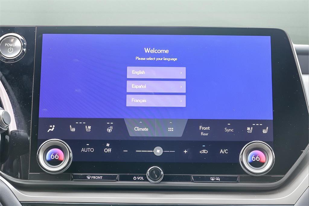 new 2026 Lexus TX 500h car, priced at $74,048