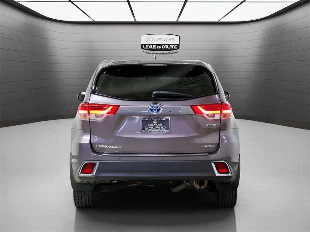 used 2019 Toyota Highlander Hybrid car, priced at $30,718