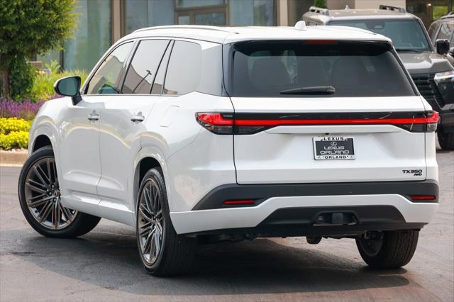 new 2025 Lexus TX 350 car, priced at $73,769