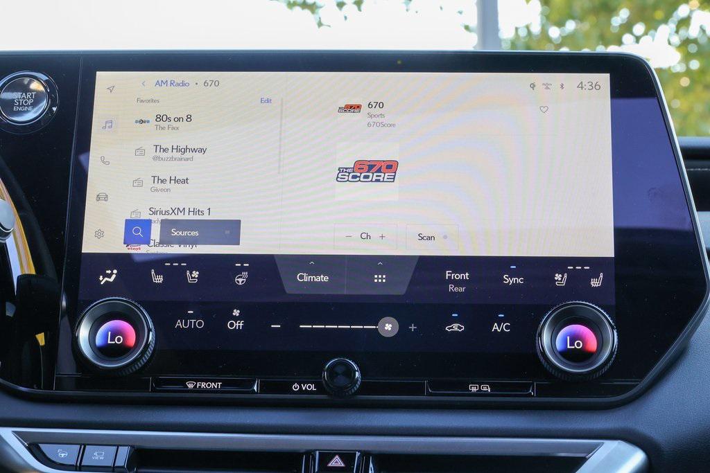 new 2025 Lexus RX 350 car, priced at $61,604