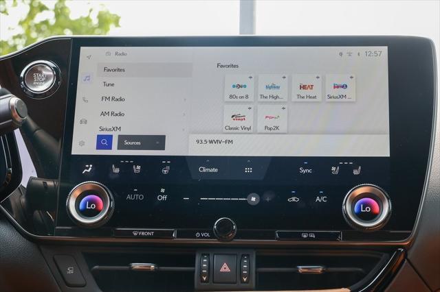 new 2025 Lexus NX 350 car, priced at $52,814
