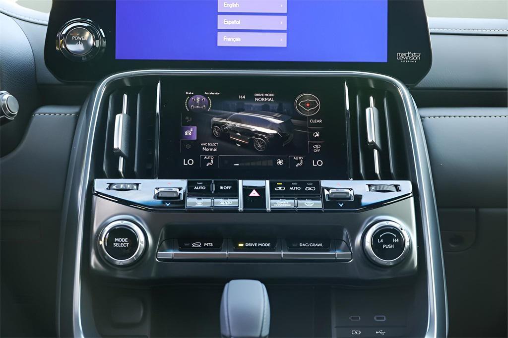 new 2025 Lexus LX 700h car, priced at $121,585