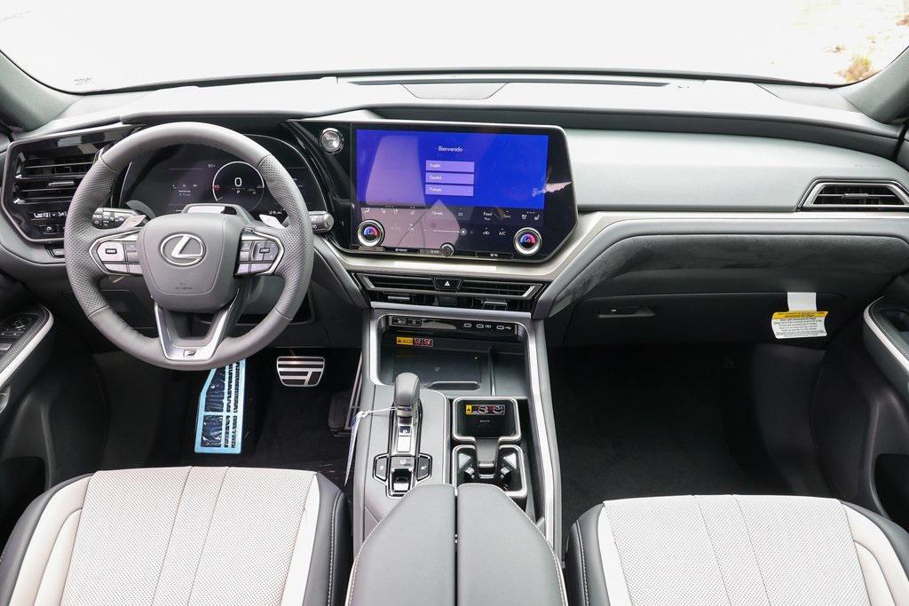 new 2025 Lexus TX 500h car, priced at $73,470
