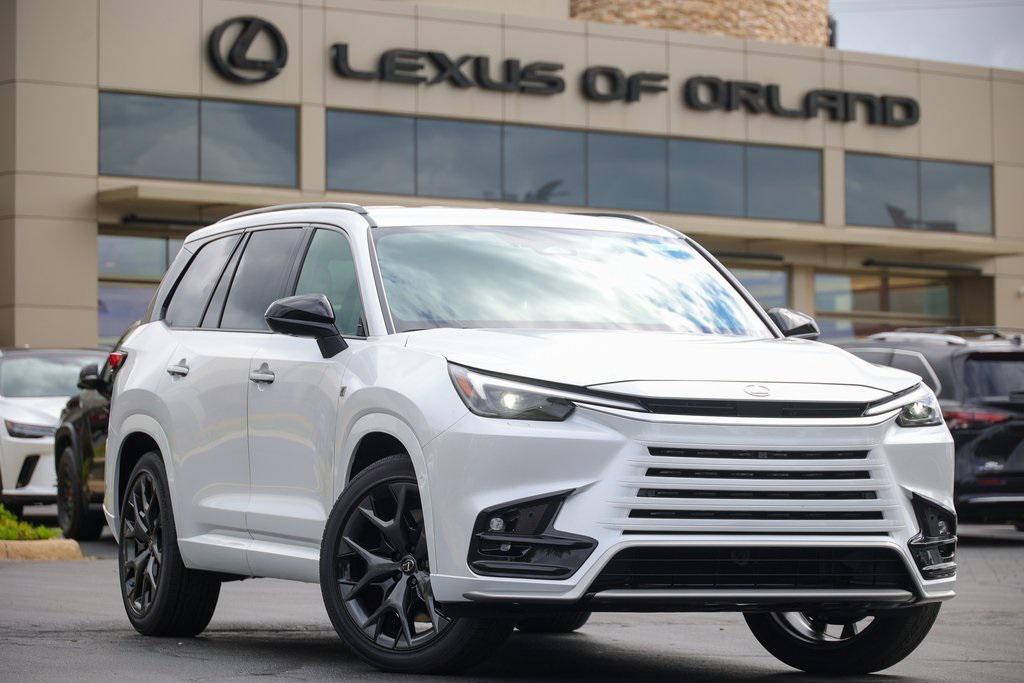 new 2025 Lexus TX 500h car, priced at $73,470