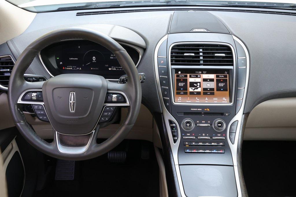used 2019 Lincoln Nautilus car, priced at $24,730