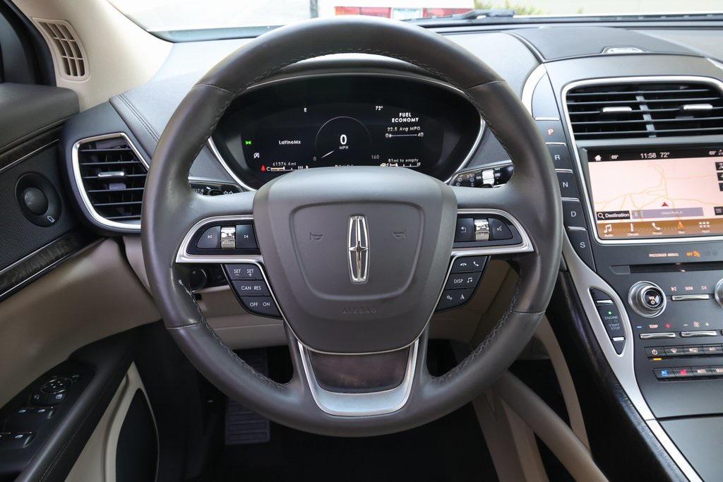 used 2019 Lincoln Nautilus car, priced at $24,730