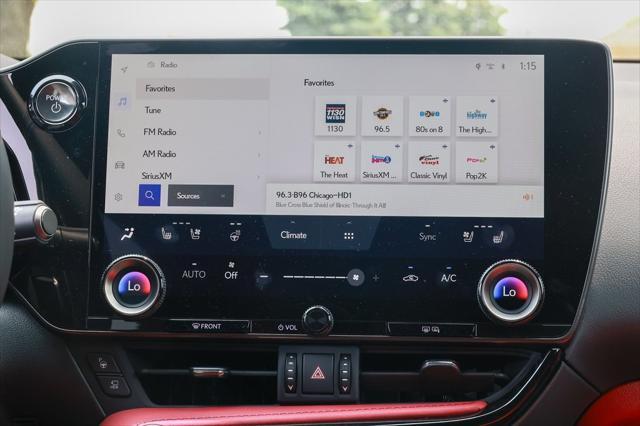 new 2025 Lexus NX 350h car, priced at $59,419