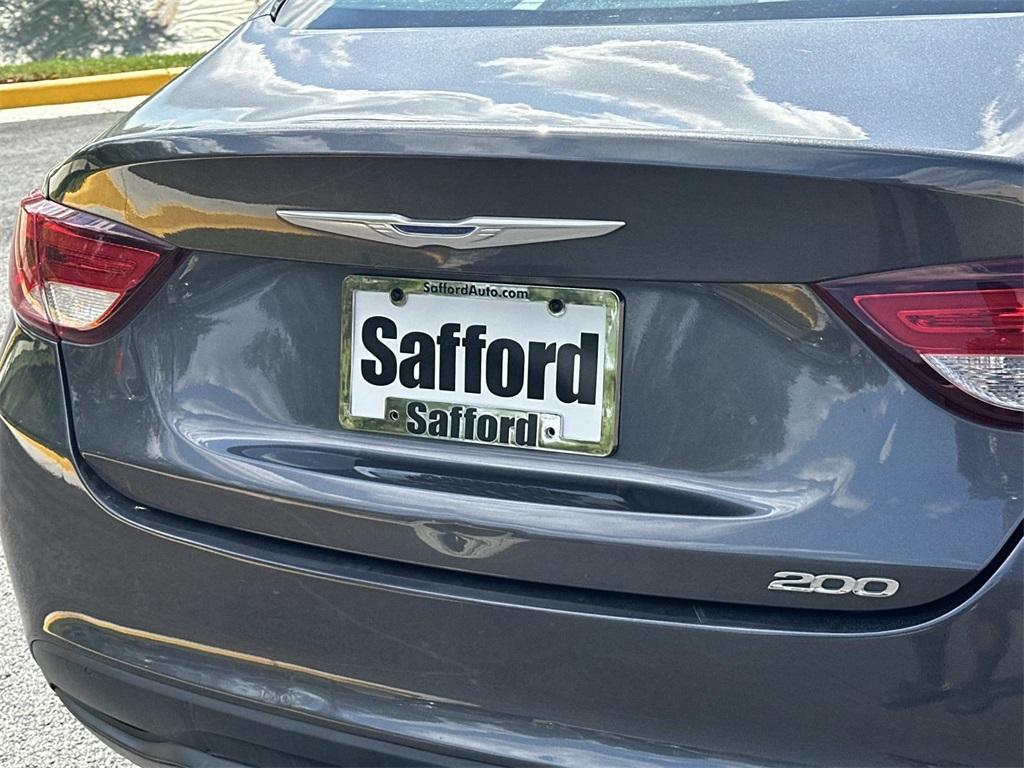used 2015 Chrysler 200 car, priced at $7,750