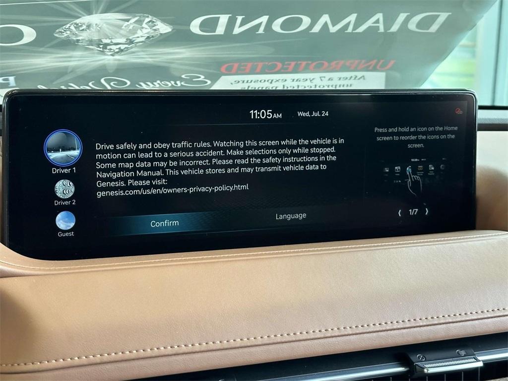 new 2023 Genesis Electrified G80 car, priced at $75,899