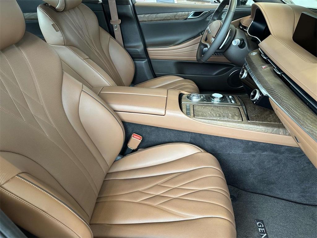 new 2023 Genesis Electrified G80 car, priced at $75,899