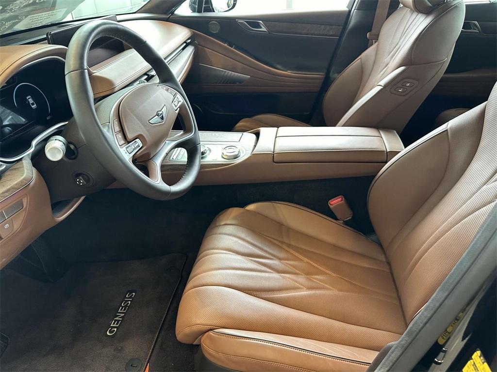 new 2023 Genesis Electrified G80 car, priced at $75,899