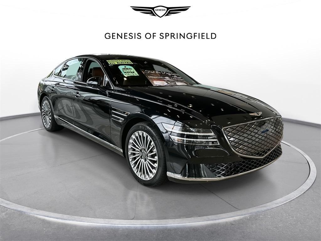 new 2023 Genesis Electrified G80 car, priced at $75,899