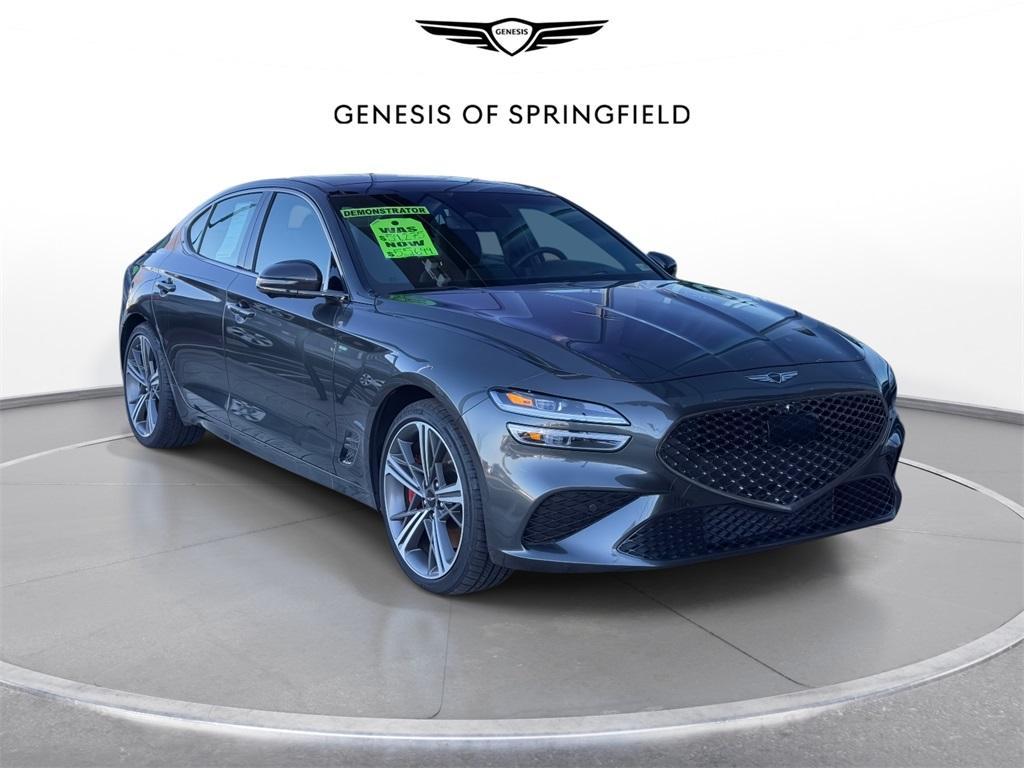 new 2025 Genesis G70 car, priced at $55,986