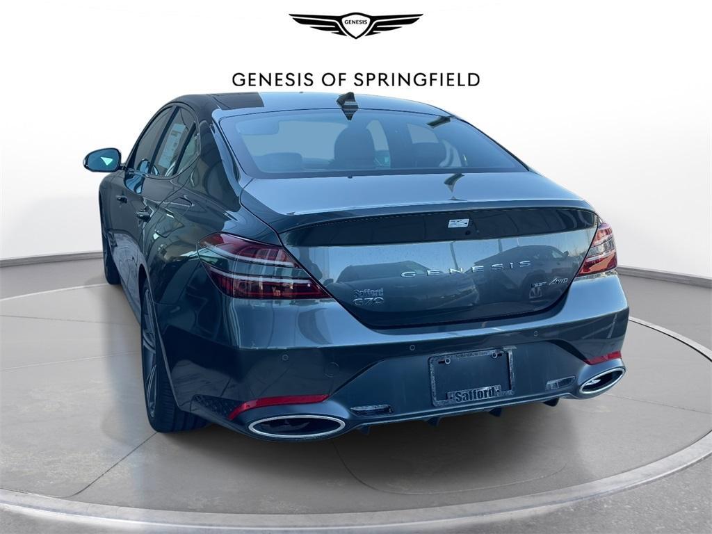 new 2025 Genesis G70 car, priced at $55,986