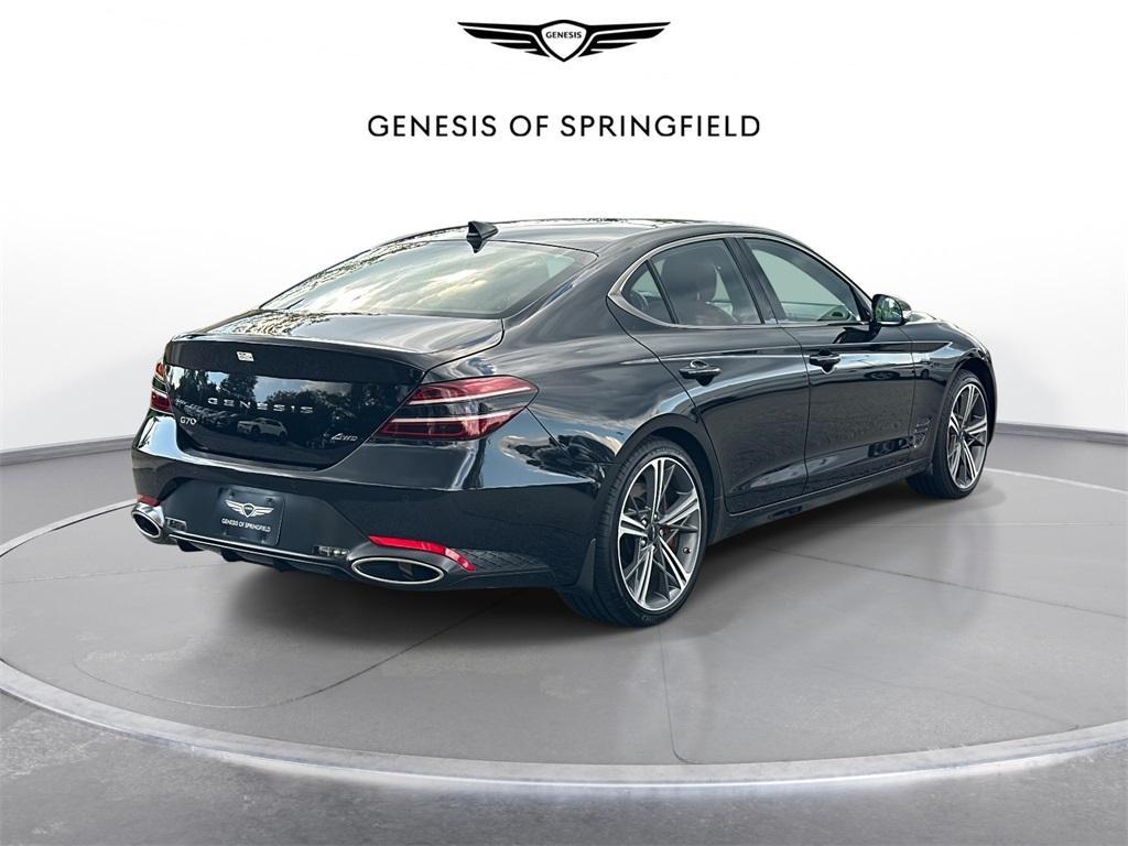 used 2025 Genesis G70 car, priced at $39,000