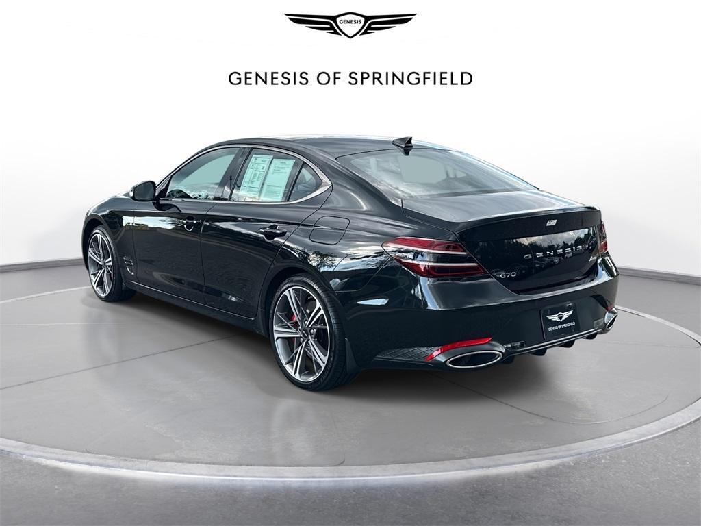 used 2025 Genesis G70 car, priced at $39,000