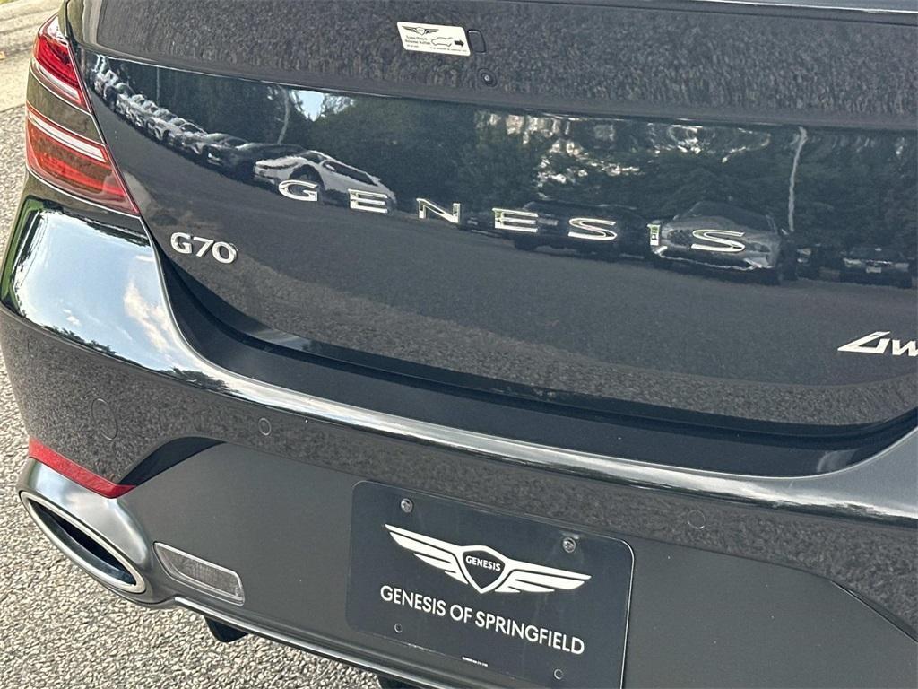 used 2025 Genesis G70 car, priced at $39,000