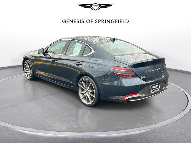 used 2023 Genesis G70 car, priced at $30,500