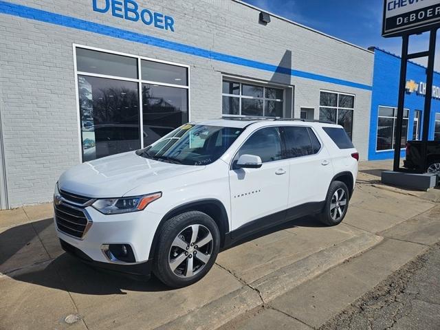 used 2021 Chevrolet Traverse car, priced at $36,450