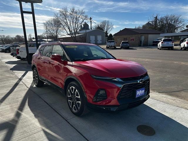 used 2021 Chevrolet Blazer car, priced at $35,225