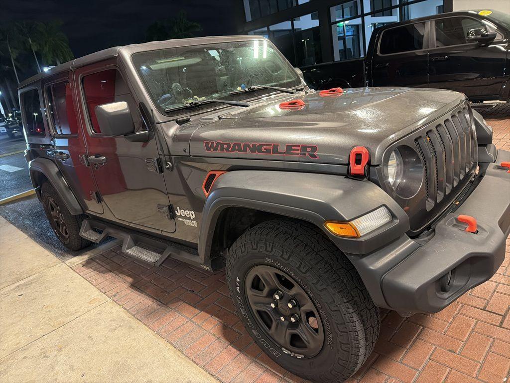 used 2020 Jeep Wrangler Unlimited car, priced at $21,990