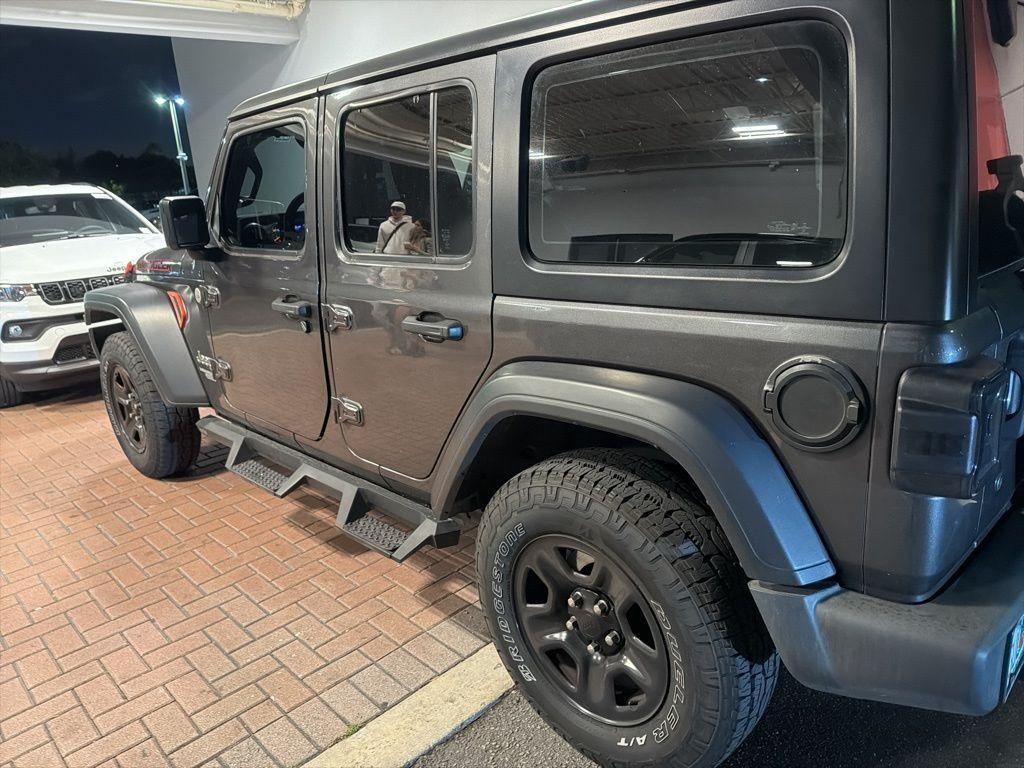 used 2020 Jeep Wrangler Unlimited car, priced at $21,990