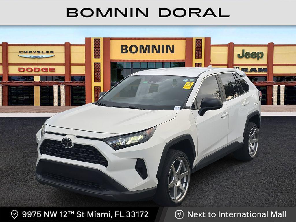 used 2022 Toyota RAV4 car, priced at $19,990