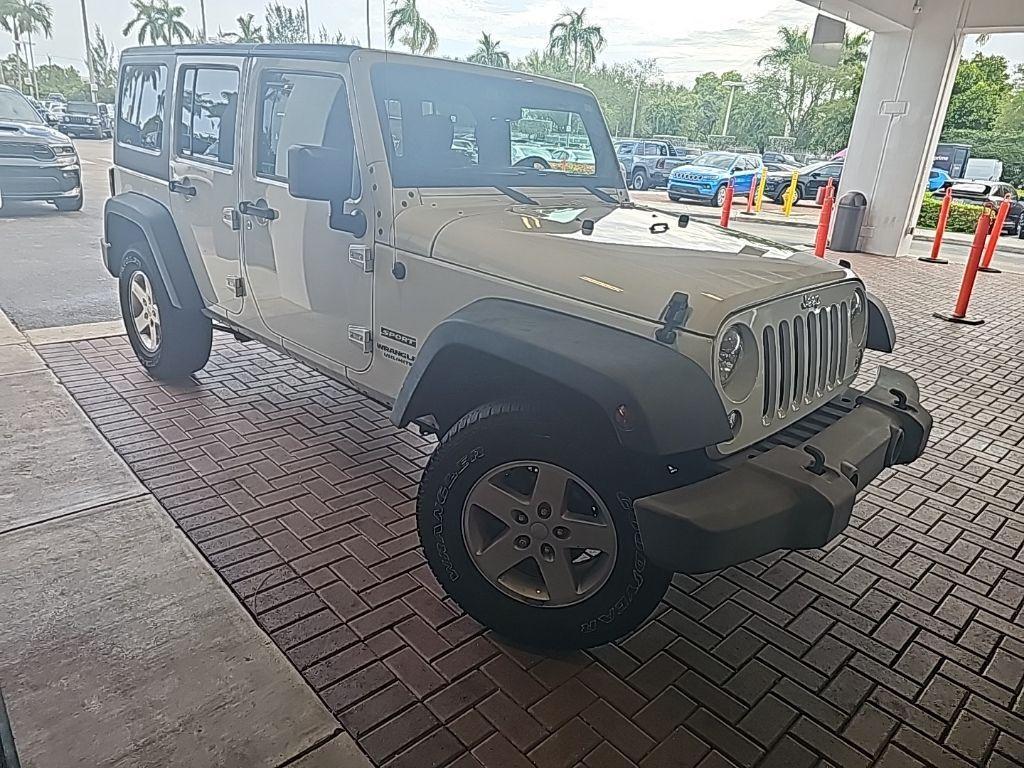 used 2015 Jeep Wrangler Unlimited car, priced at $15,990