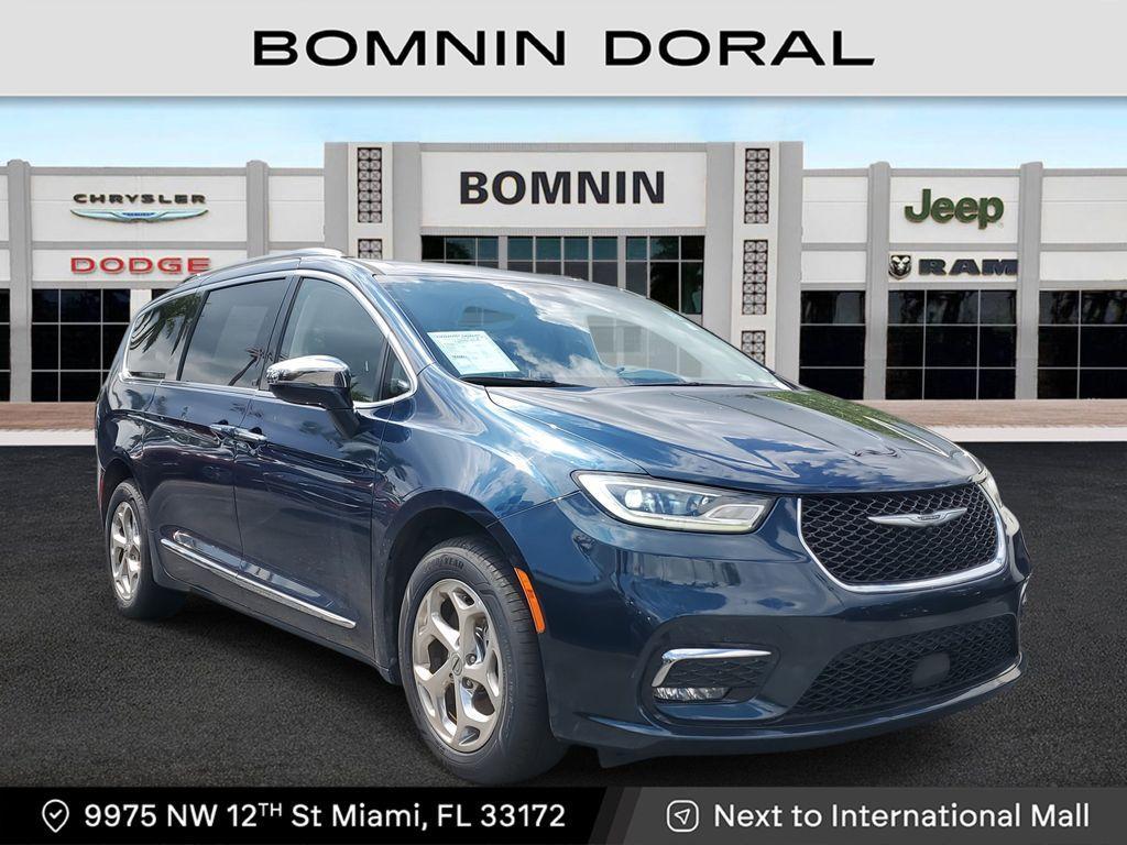 used 2021 Chrysler Pacifica car, priced at $18,490