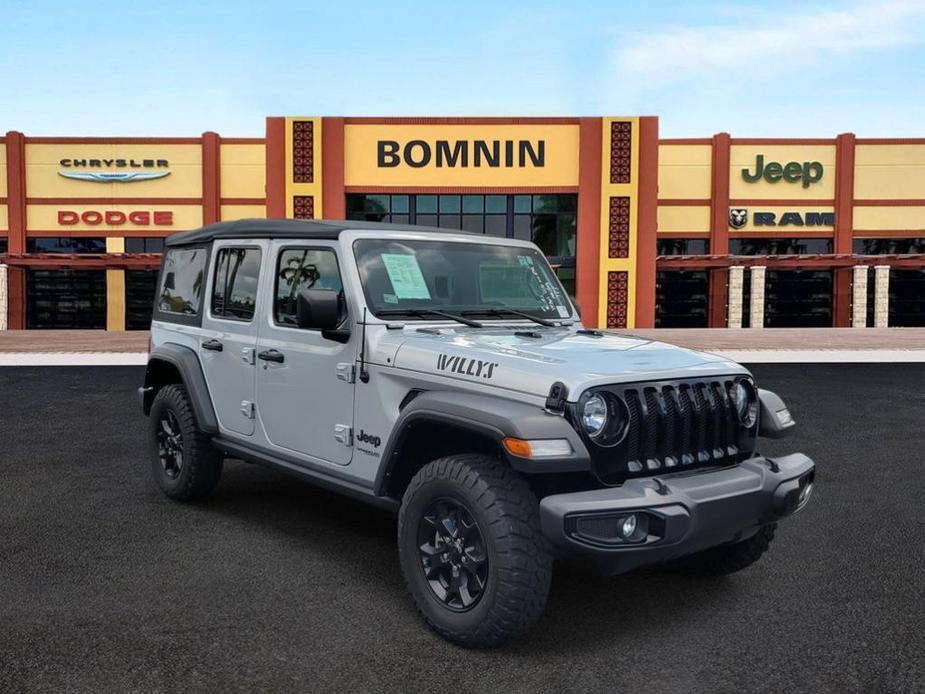 used 2022 Jeep Wrangler Unlimited car, priced at $33,490