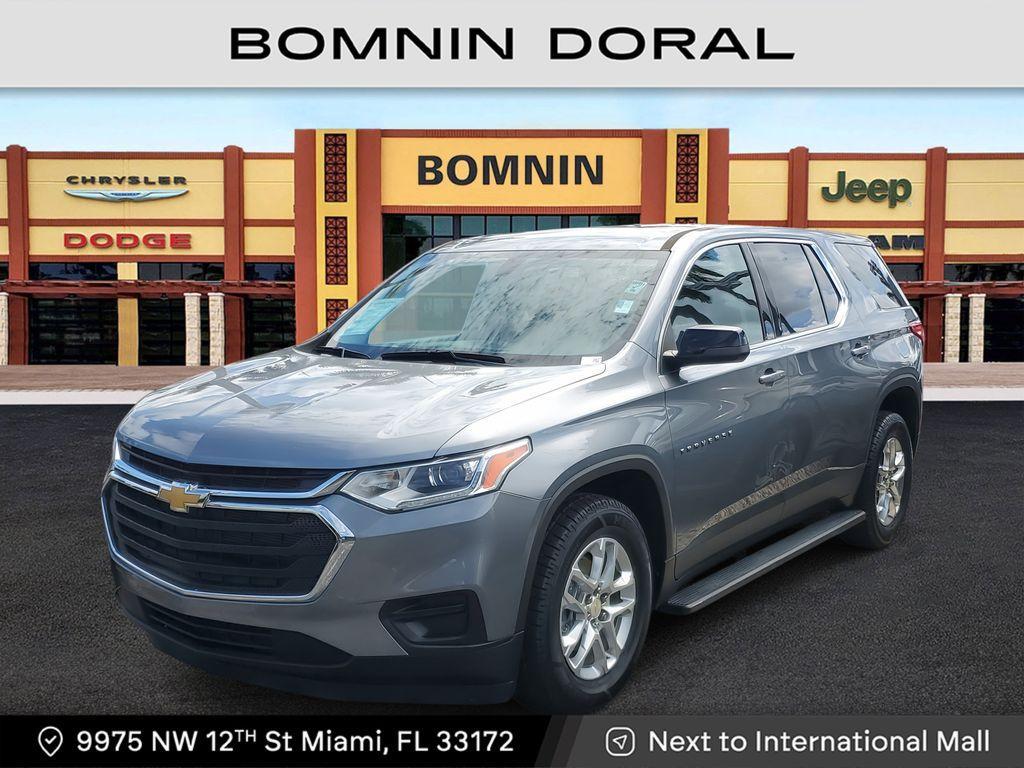 used 2021 Chevrolet Traverse car, priced at $19,990