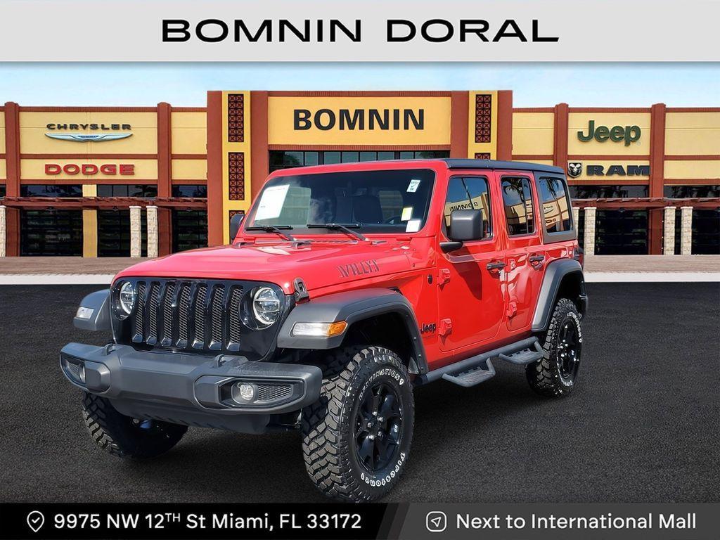 used 2021 Jeep Wrangler Unlimited car, priced at $29,690