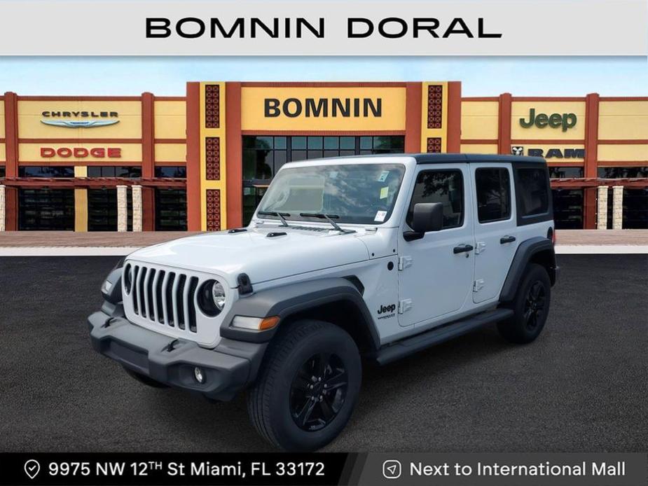 used 2021 Jeep Wrangler Unlimited car, priced at $30,490