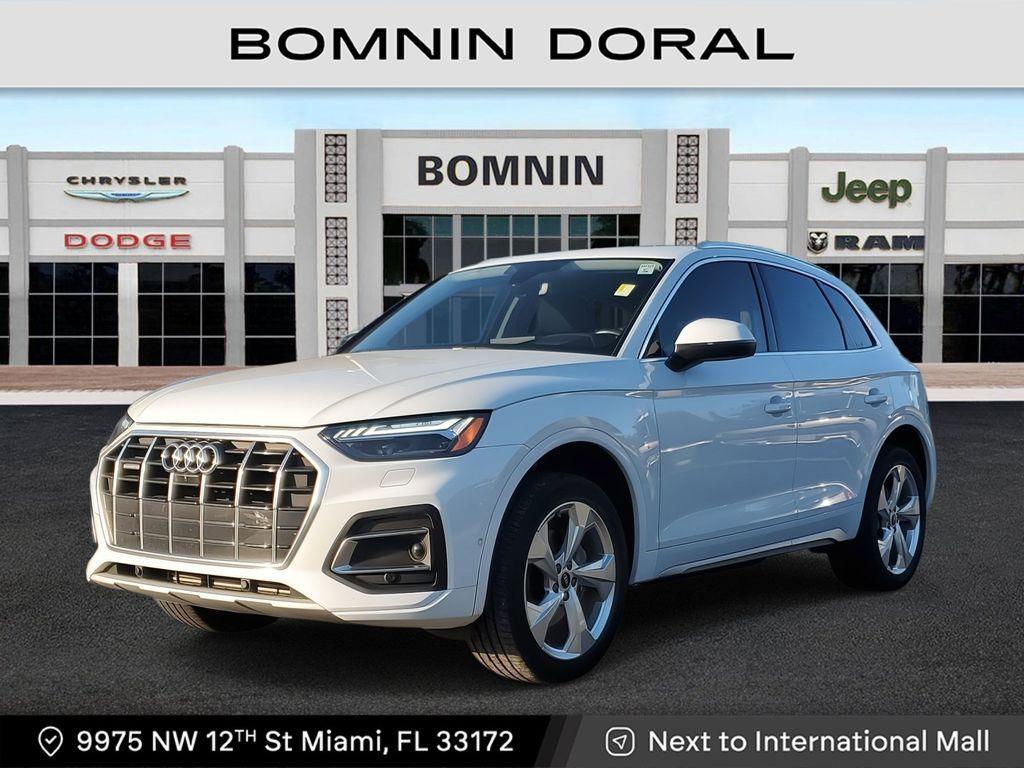 used 2021 Audi Q5 car, priced at $27,490