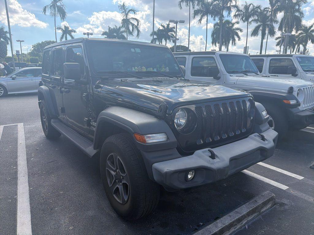 used 2018 Jeep Wrangler Unlimited car, priced at $20,990