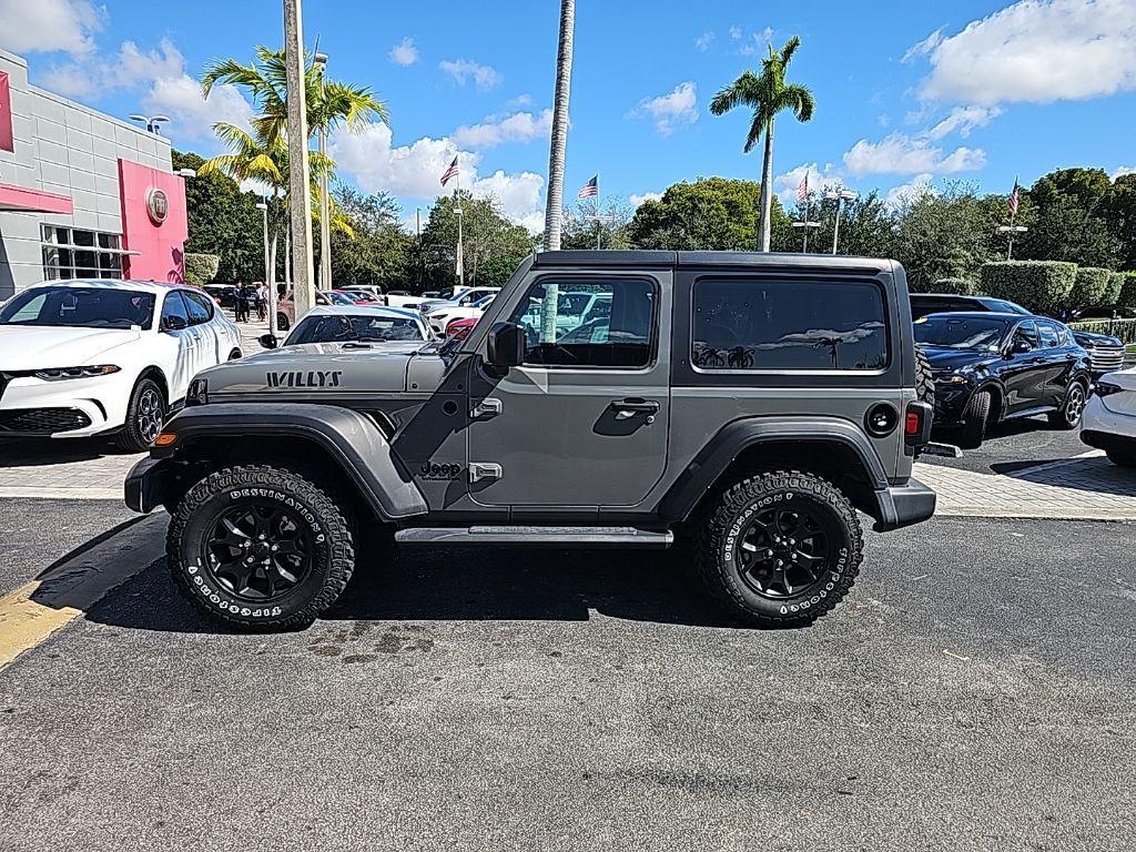 used 2021 Jeep Wrangler car, priced at $31,990