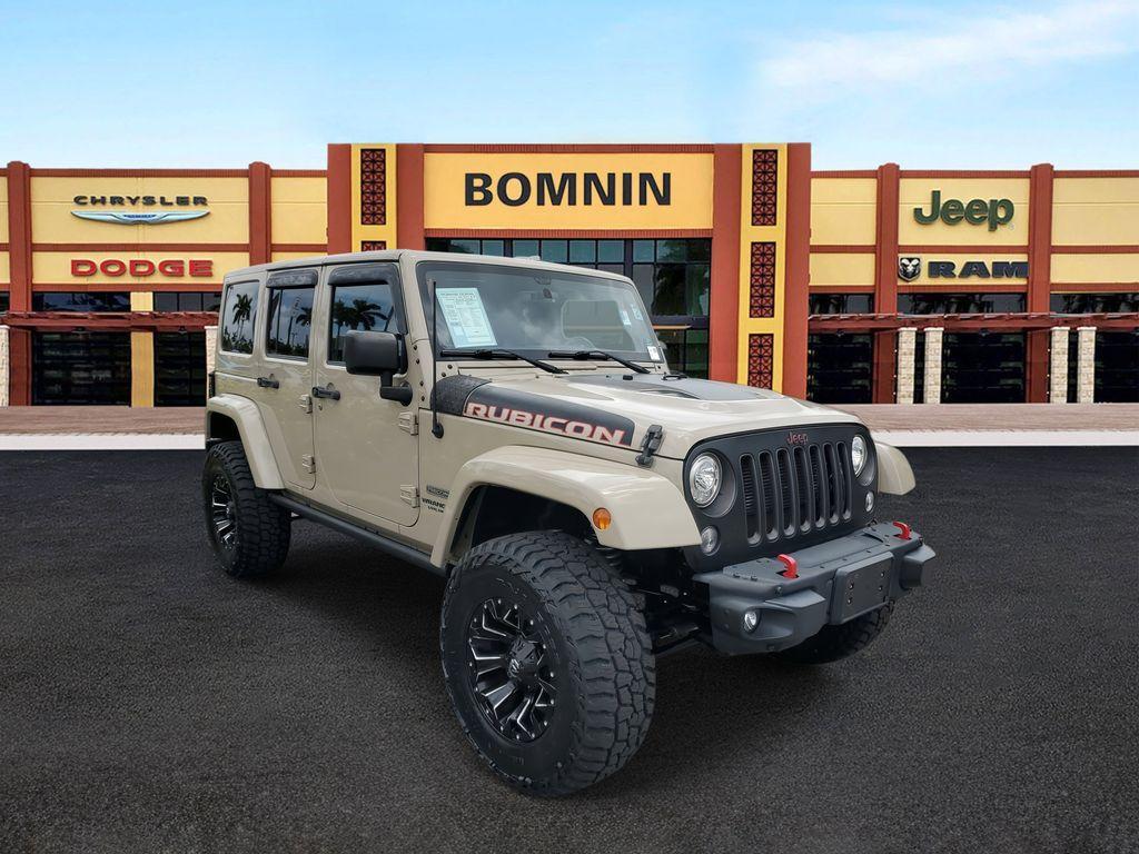 used 2017 Jeep Wrangler Unlimited car, priced at $21,990