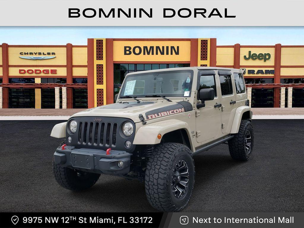 used 2017 Jeep Wrangler Unlimited car, priced at $22,490