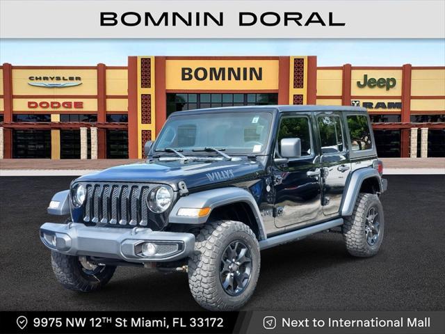 used 2020 Jeep Wrangler Unlimited car, priced at $27,990