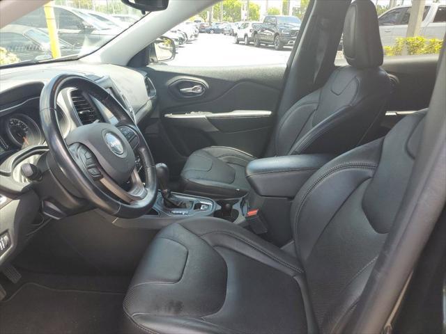 used 2021 Jeep Cherokee car, priced at $17,990
